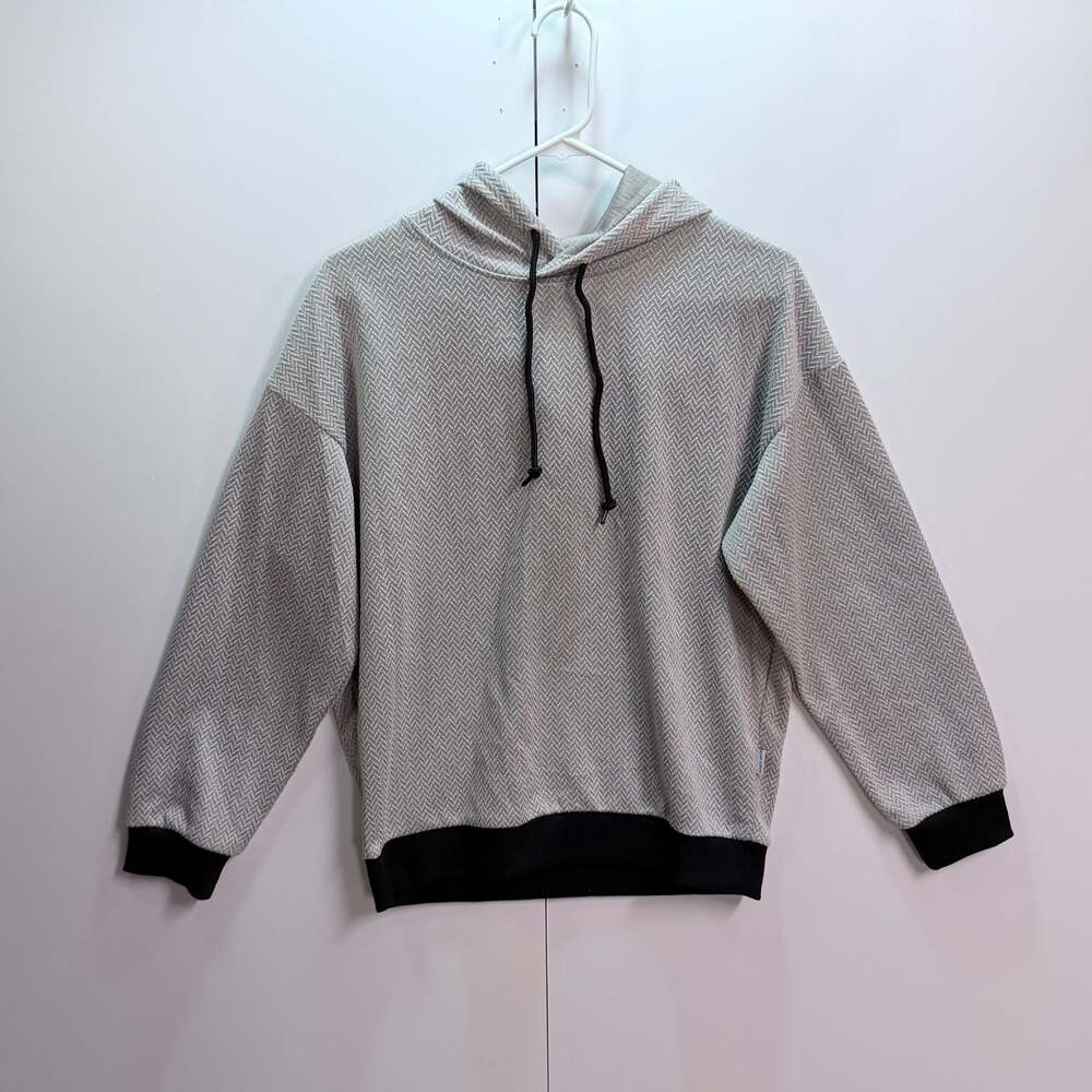Ocean Current Herringbone Hoodie Size S